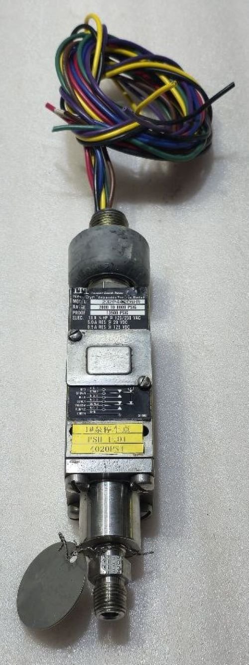 NEO DYN ADJUSTABLE PRESSURE SWITCH 232P44CC6HR 2800 to 6000 PSIG ACDC 12525028 #2 (2)