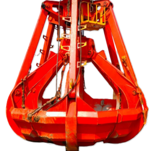 ORANGE PEEL MECHANICAL GRAB STEEL SCRAP CRANE SELF WEIGHT 7.5T