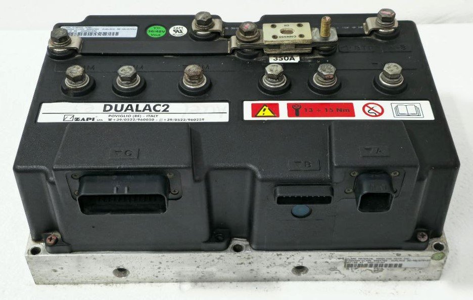 CLARK MOTOR CONTROLLER MODEL FZ5035A 8064706 ZAPI DUALAC2 POWER 3648V FSIP 1232 (2)