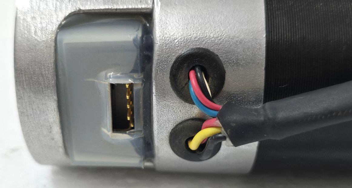 FL57BLS02-36V-4000B-8P 36V 4000 RPM ELEMEQ STEPPER MOTOR 1826080 (10)