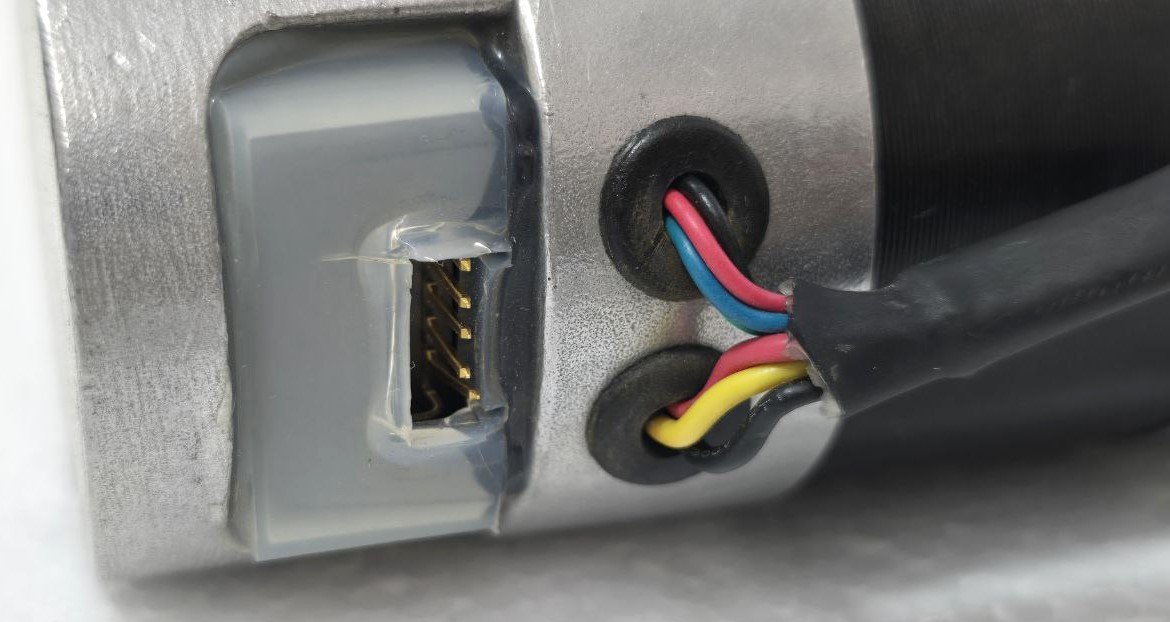 FL57BLS02-36V-4000B-8P 36V 4000 RPM ELEMEQ STEPPER MOTOR 1826080 (8)