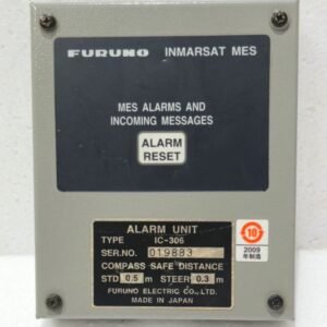 FURUNO IC-306 INMARSAT MES ALARM AND INCOMING MESSAGE SR NO-019883
