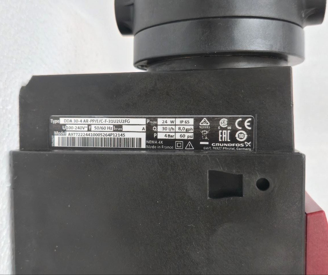 GRUNDFOS DDA 30-4 DIGITAL DOSING PUMP AR -PP FRANCE (11)