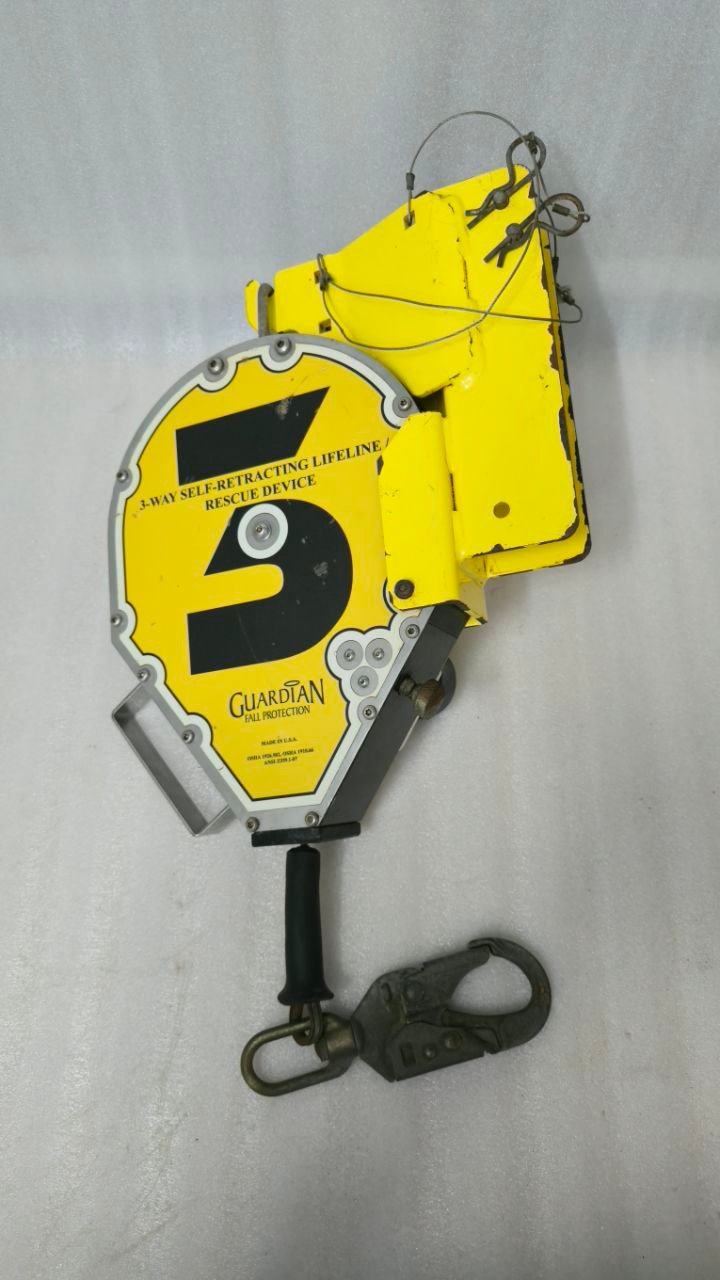 GUARDIAN 10974 3-WAY RESCUE RETRIEVAL SAFETY SELF-RETRACTING LIFEKINE (10)