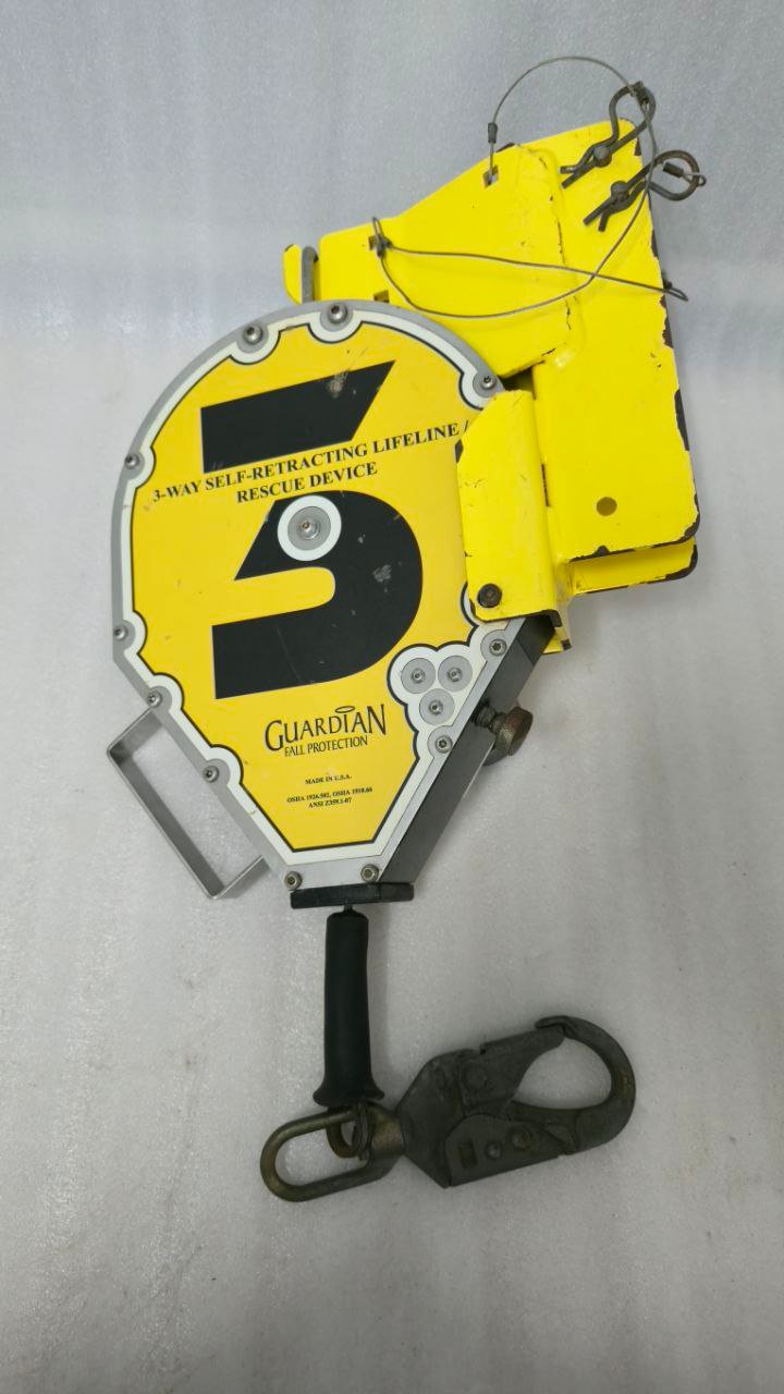 GUARDIAN 10974 3-WAY RESCUE RETRIEVAL SAFETY SELF-RETRACTING LIFEKINE (7)