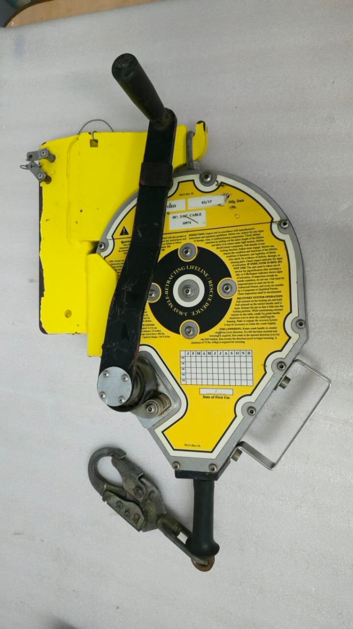 GUARDIAN 10974 3-WAY RESCUE RETRIEVAL SAFETY SELF-RETRACTING LIFEKINE (8)