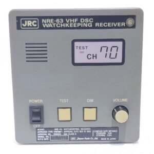 JRC NRE-63 MARINE SHIP BOAT DSC WATCHKEEPING RECEIVER RADIO EQUIPMENT BR 68108