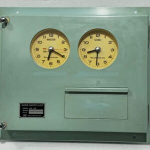 MARINE MASTER CLOCK MCS-970 MRC 10121 1999.04 MARINE RADIO CO. LTD. JAPAN