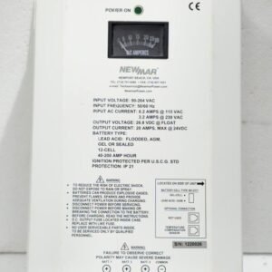 NEWMAR PT-24-20U PHASE THREE STAGE SMART BATTERY CHARGER 445-5210-1 ICK1C
