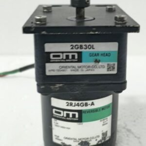 ORIENTAL MOTOR 2GB30L GEAR  HEAD AND 2RJ4GB-A REVERSIBLE MOTOR WR9 1S04901 #2