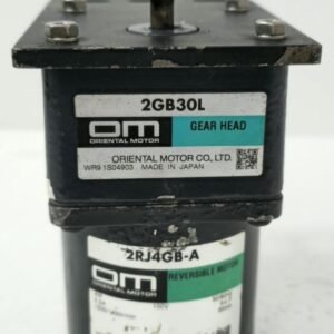 ORIENTAL MOTOR 2GB30L GEAR HEAD AND 2RJ4GB-A REVERSIBLE MOTOR WR9 1S04903