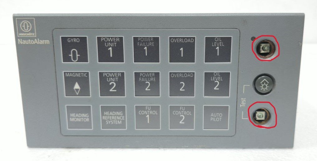 RAYTHEON MARINE GMBH 135-097 NG012 0363 SIGNAL UNIT NAUTO ALARM E00 (1)