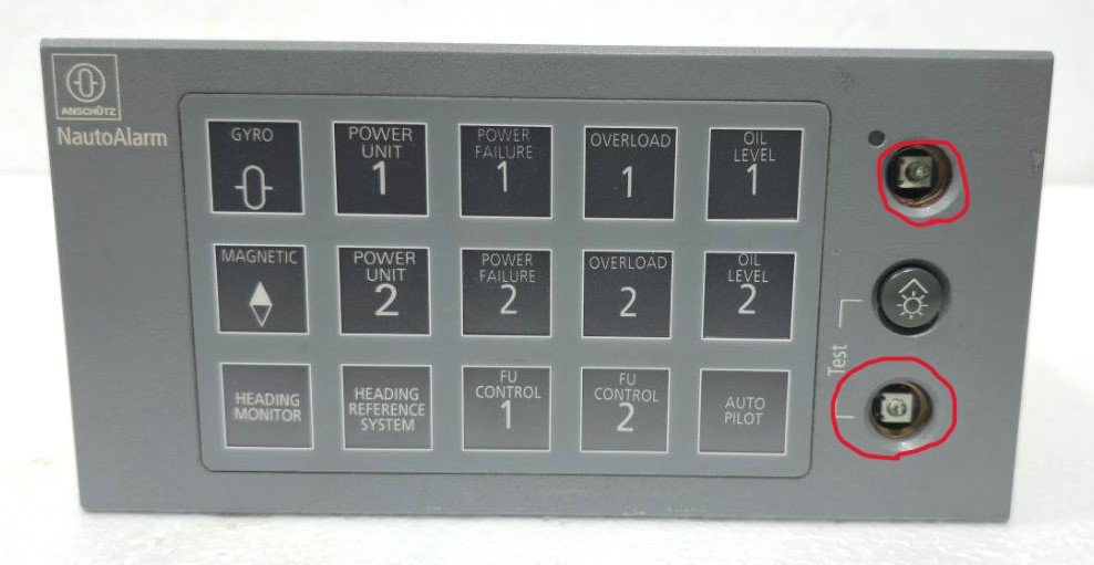 RAYTHEON MARINE GMBH 135-097 NG012 0363 SIGNAL UNIT NAUTO ALARM E00 (2)