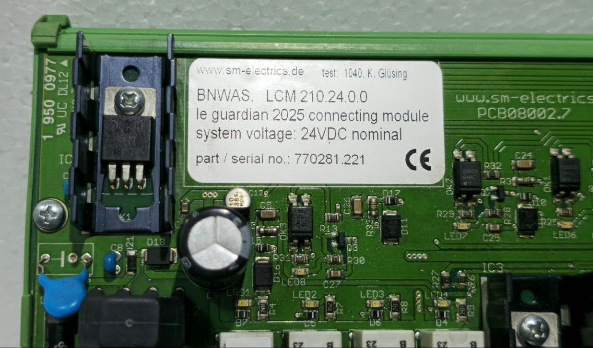 SM ELECTRICS BNWAS LCM 210.24.0.0 IE GUARDIAN CONNECTIONG MODULE SYSTEM 770281 (3)
