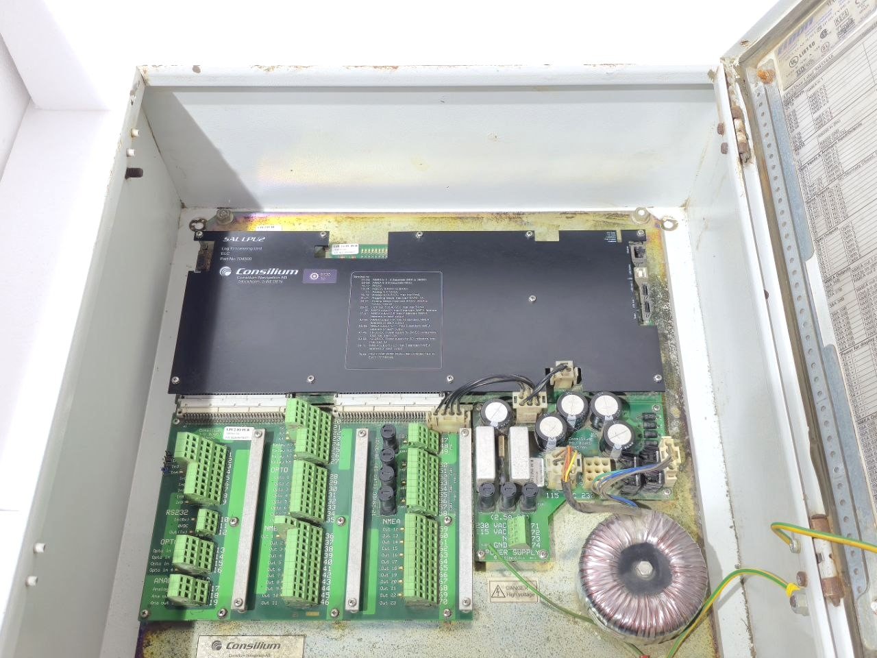 CONSILIUM NAVIGATION AB SAL LPU2 704500 SLE 09070077 LOG PROCESSING UNIT (7)