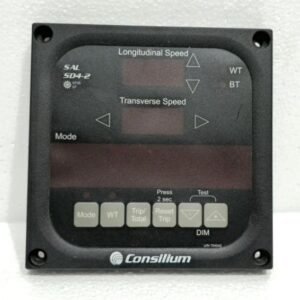 CONSILIUM SAL SD4-2 0735 07 MASTER DISPLAY LOG REMOTE CONTROL SPEED LOG