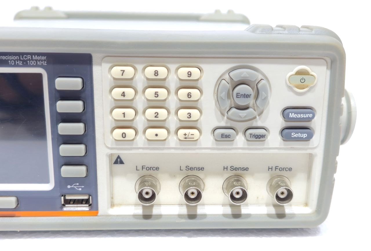 GW INSTEK LCR-6100 PRECISION LCR METER 10HZ-100KHZ LRC METER 0.05% ACCURACY (3)