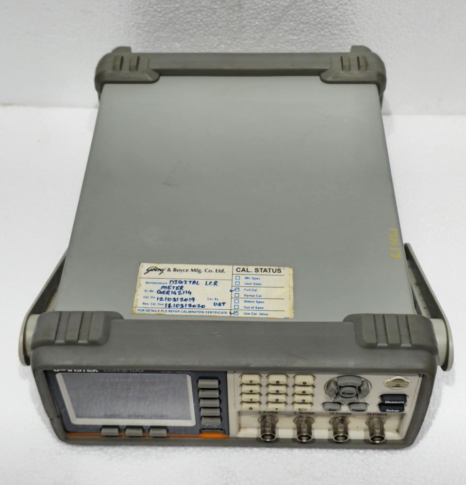 GW INSTEK LCR-6100 PRECISION LCR METER 10HZ-100KHZ LRC METER 0.05% ACCURACY (5)