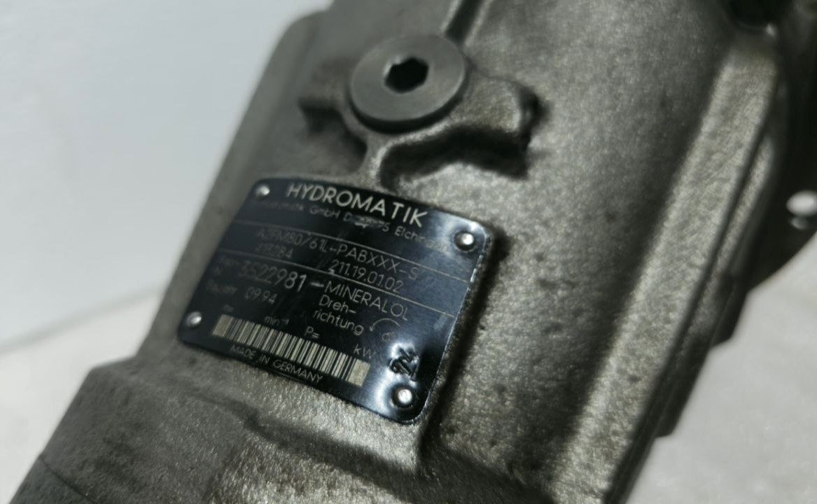 HYDROMATIK GMBH A2FM8061L-PABXXX S 413284 211.19.01.02 3522981 09 (2)