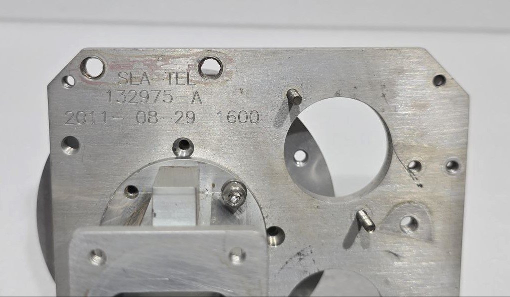 KU BAND SEATEL 132975-A OPTIM MICROWAVE OMT75K-001 SN NO-05186 (10)