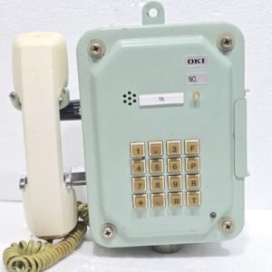 MARINE TELEPHONE ANTIQUE-ORIGINAL ODA-1380-1 SHIPBOARD MODEL BY SHIZUOKA OKI MFG NO-143