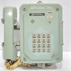 MARINE TELEPHONE ANTIQUE-ORIGINAL ODA-1380-1 SHIPBOARD MODEL BY SHIZUOKA OKI P92-0008-0