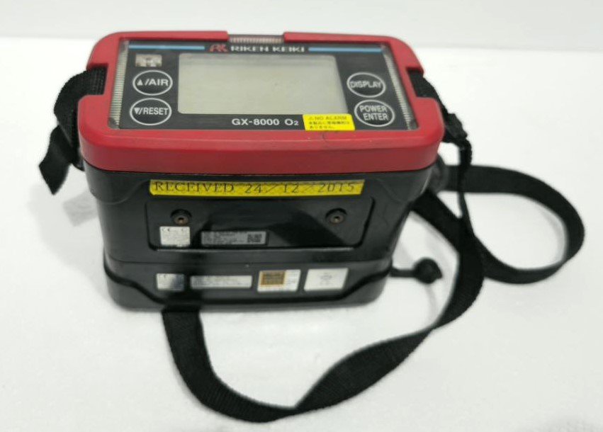 RIKEN KEIKI GX-8000 O2 FAIL FLOW ERROR GAS DETECTOR (1)