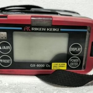 RIKEN KEIKI GX-8000 O2 FAIL FLOW ERROR GAS DETECTOR