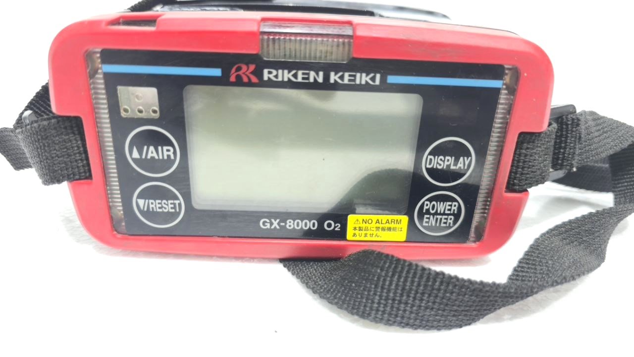 RIKEN KEIKI GX-8000 O2 FAIL FLOW ERROR GAS DETECTOR (5)