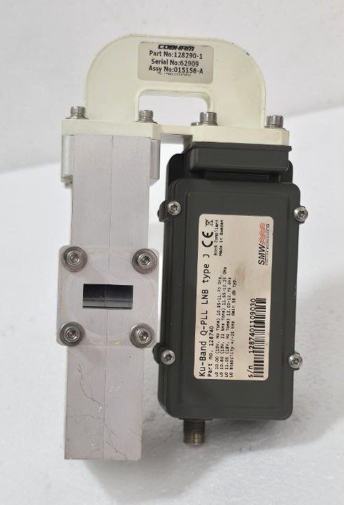 SMW KU-BAND Q-PLL LNB TYPE J SEATEL PN 128740 SN-1287401109030 (1)