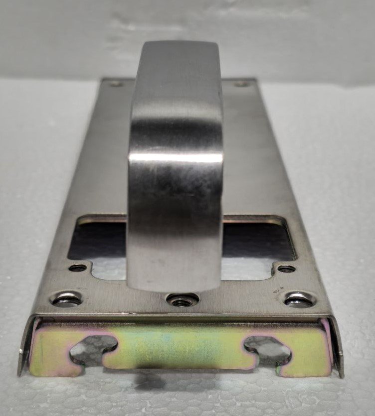 VINGCARD ELSAFE SATIN BRASS CLASSIC GUESTROOM LOCK BODIES & HANDLES Z3 LCU 3300 XC (15)