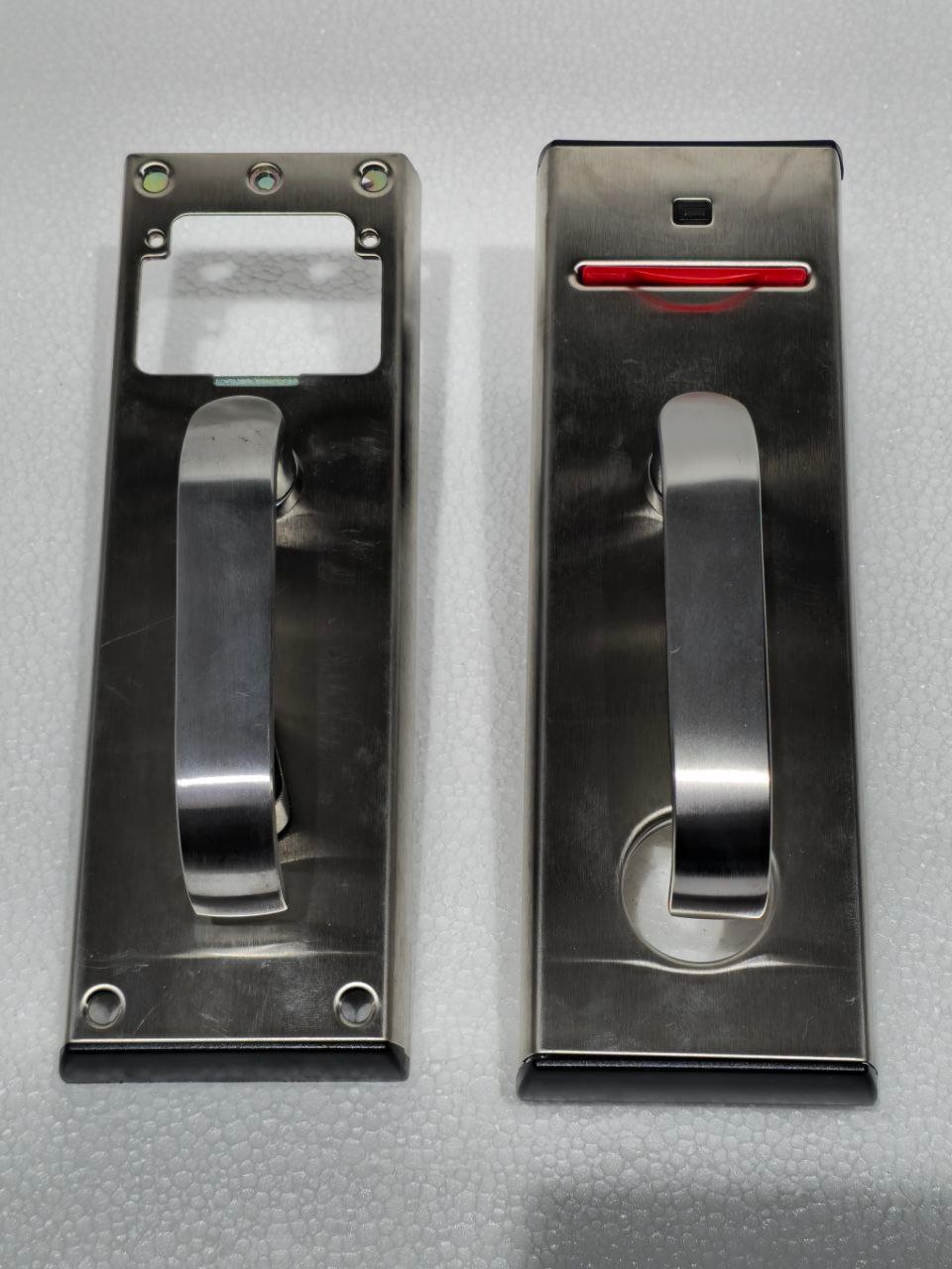 VINGCARD ELSAFE SATIN BRASS CLASSIC GUESTROOM LOCK BODIES & HANDLES Z3 LCU 3300 XC (4)