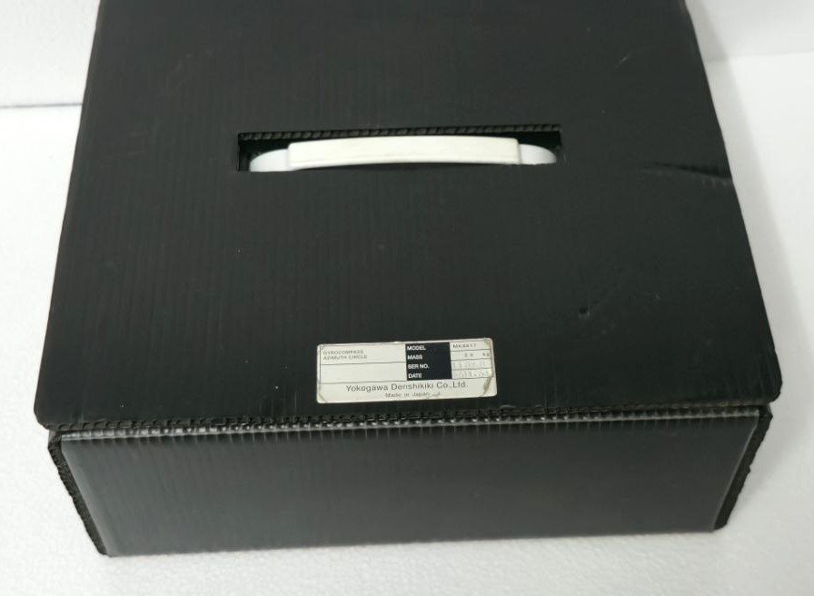 YOKOGAWA GYROCOMPASS AZIMUTH CIRCLE MKX617 11B68 2011.04 2 KG (4)
