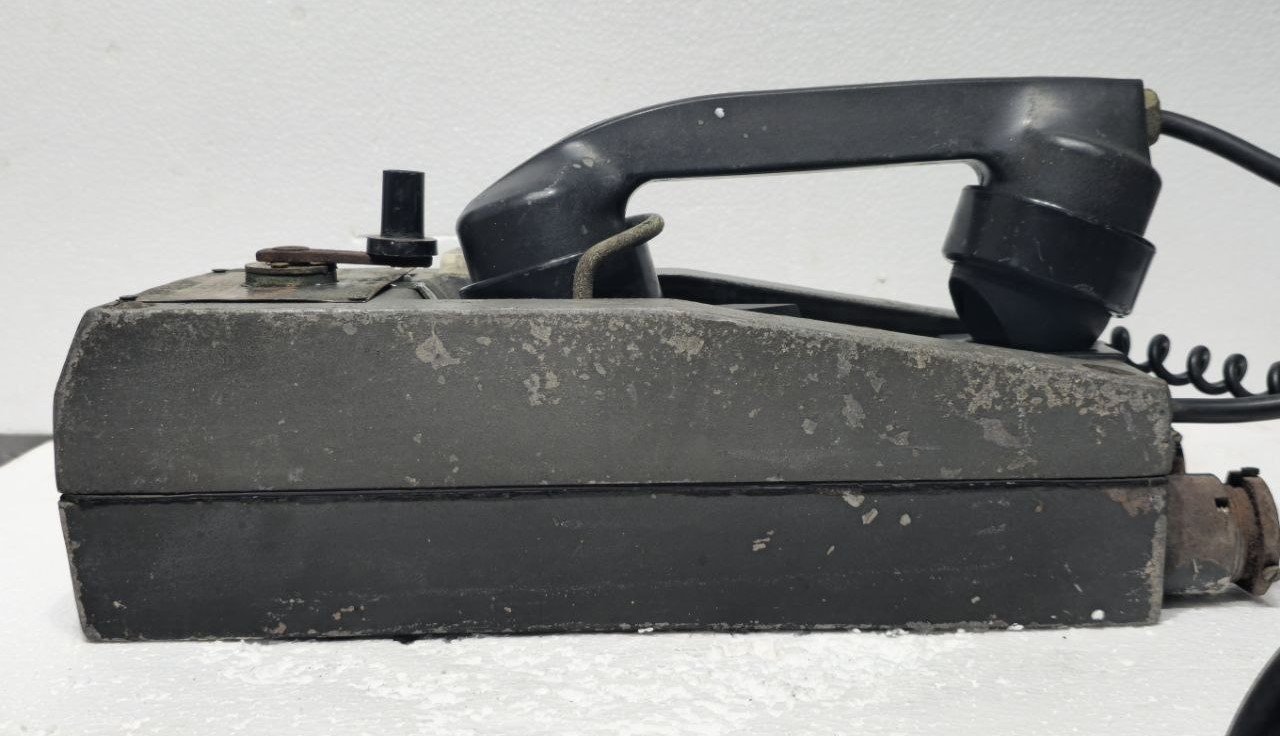 APARAT TELOS KRAKOW APZ 6 S TELEPHONE MARINE ANTIQUE ORIGINAL #3 (10)