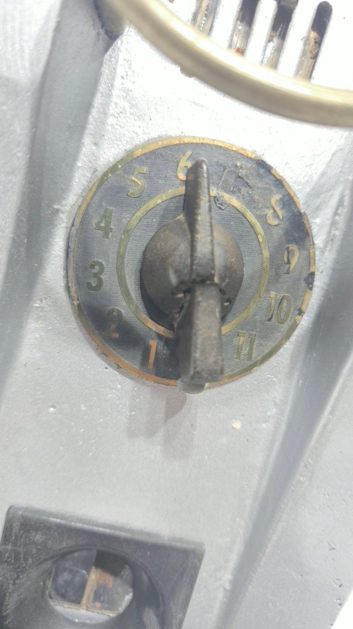 APARAT TELOS KRAKOW APZ 6 S TELEPHONE MARINE ANTIQUE ORIGINAL (3)