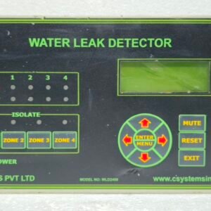 C SYSTEMS WLD2400 4 ZONE WATER LEAK DETECTION PANEL 200 METER CS4Z1562