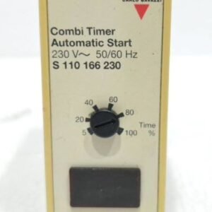 CARLO GAVAZZI S 110 166 230 COMBI TIMER AUTOMATIC START RELAY 230V 50/60 HZ