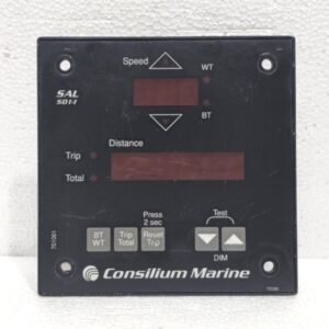 CONSILIUM MARINE SAL SD1-1 SN 502-015 SPEED AND DEPTH DISPLAY SD2-5 701492B