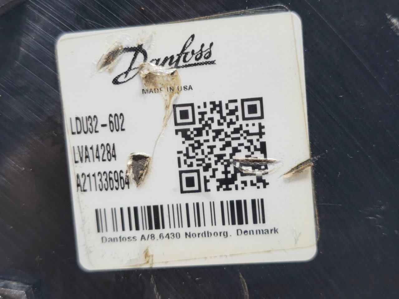 DANFOSS TRANSMISSION U STYLE LDU32-602 LVA14284 A211336964 #3 (2)