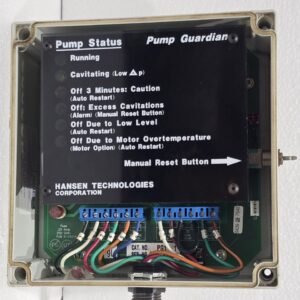 HANSEN TECHNOLOGIES PUMP GUARDIAN CONTROL BOARD CAT No.PG1 UL MNX TYPE ENCLOSURES