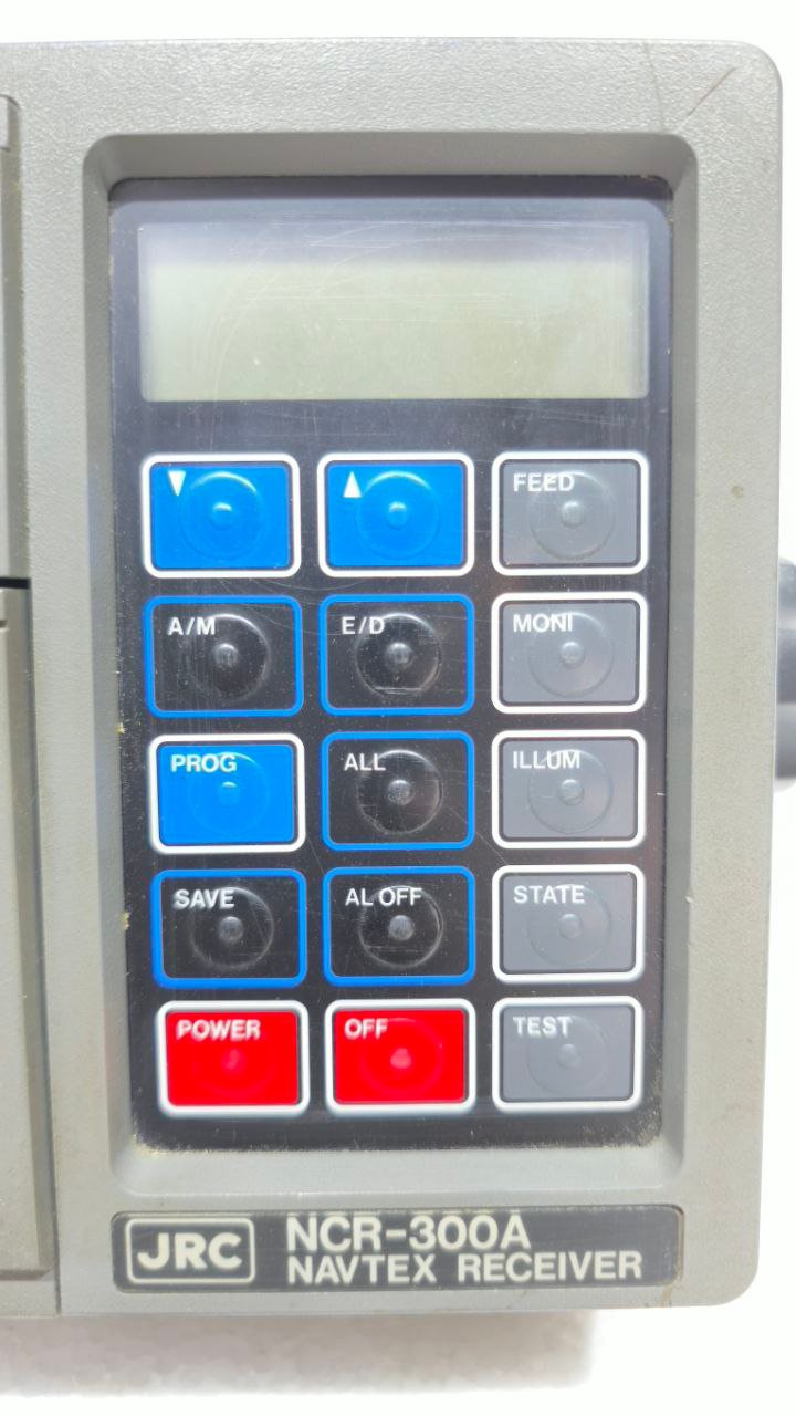 JAPAN RADIO CO.LTD. JRC NCR-300A NAVTEX RECIEVER PRINTER TYPE-NRS1NM-1 NR90001 (5)