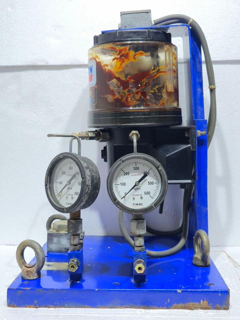LINCOLN INDUSTRIAL P203-4XLBO-1K6-24-2A1.10 LUBRICATOR GREASE PUMP X644-37515-1 (13)