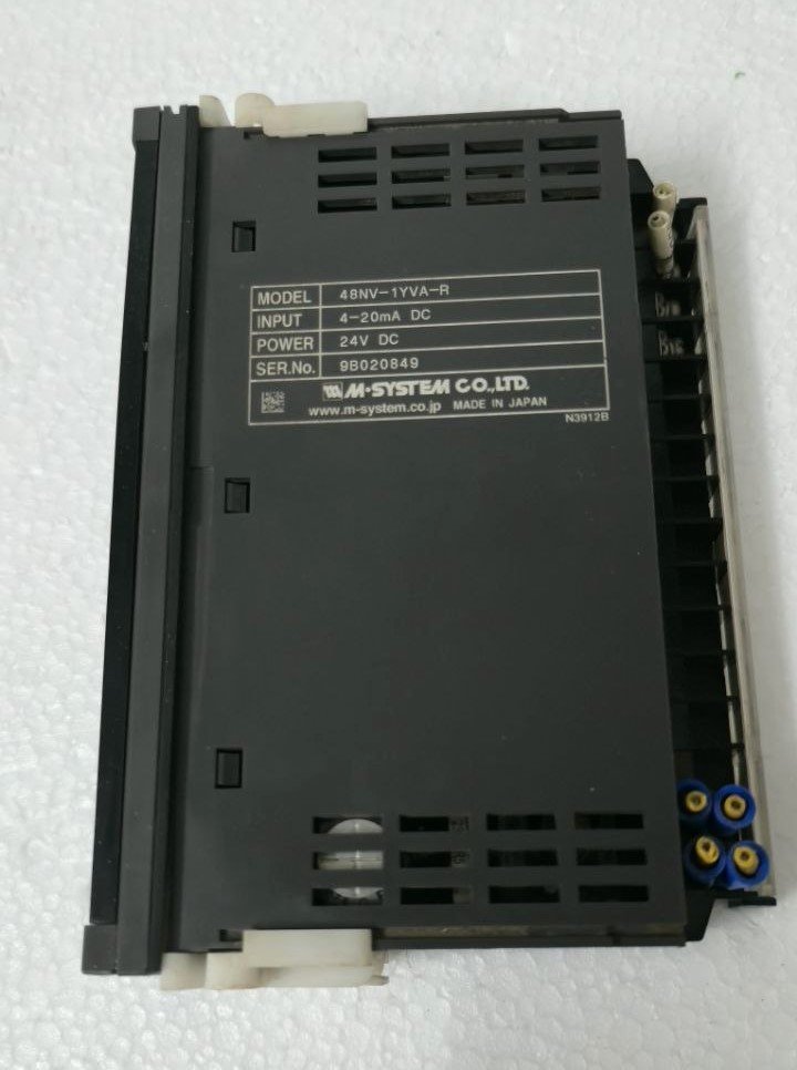 M-SYSTEM 48NV-1YVA-R 24VDC DUAL A 21420 MMH20 0TO 750MM BARGRAPH INDICATOR #4 (6)