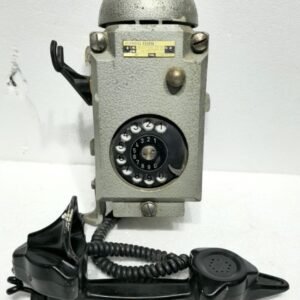 MARITIME WALL TELEPHONE WITH BRASS & ALUMINUM FITTING FERNSIG ESSEN 9602/1480 TYPE 5111 Z