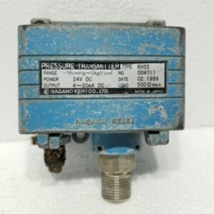 NAGANO KEIKI KH55 PRESSURE TRANSMITTER 0 ~25KGF/CM2 24VDC 4~20MA