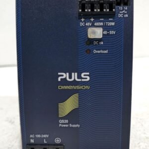 PULS DIMENSION QS20-481 POWER SUPPLY 480 WATT 100 240 VAC 48-55VDC SN-7157164 #2