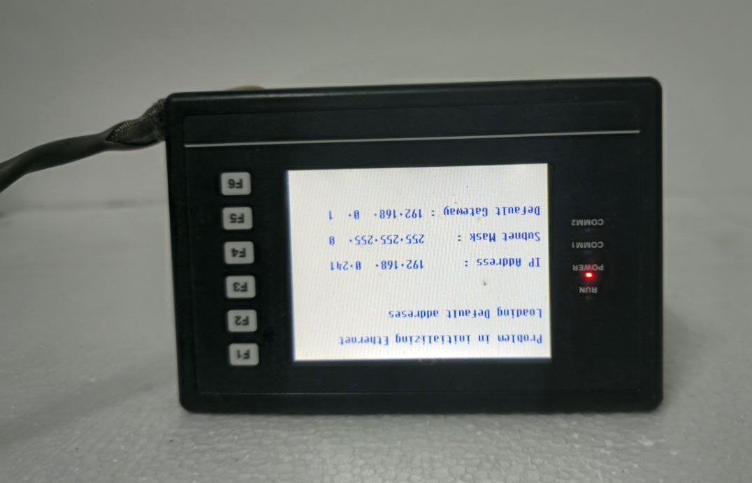 RENU ELECTRONICS PZM-720-N-24-B OPERATOR INTERFACE PANEL (9)