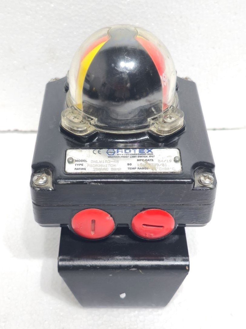 ROTEX DXLW1A2-4R WEATHER PROOF LIMIT SWITCH BOX VALVE POSITION MONITOR 2X SPDT (2)