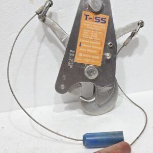 T-ISS LIFERAFT & RESCUE BOAT RELEASE HOOK 3I - 37KN SERIAL-W1316 SWL-35KN D.M-11/20