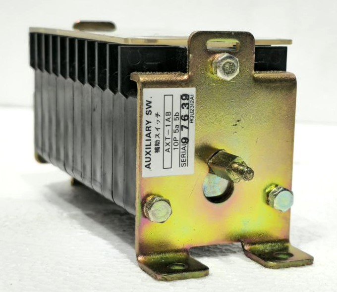 TERASAKI ELECTRIC AXT-1AB AUXILIARY SWITCH 97639 FREE FAST SHIPPING 10P 5A 5B (8)